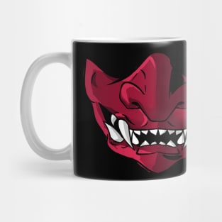 Samurai Demon Mask Mug